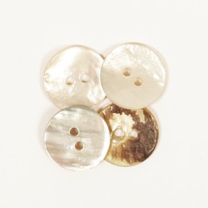 Perleťový gombík 20 mm