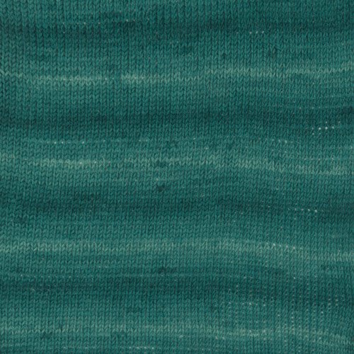 DROPS Fabel smaragdy long print (918)