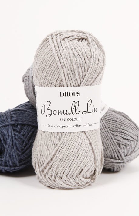 DROPS Bomull Lin - 53% bavlna, 47% ľan