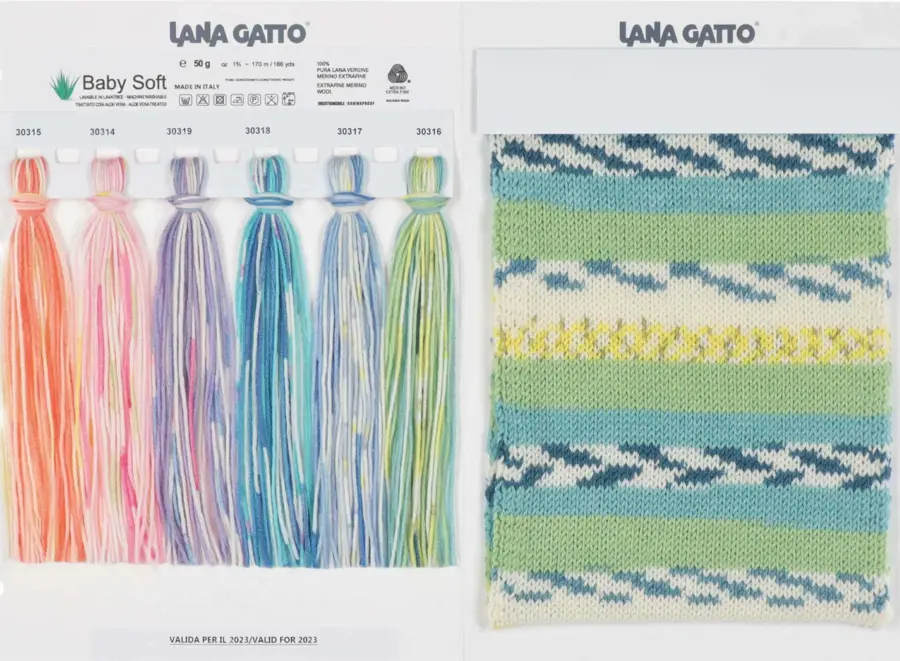 Lana Gatto Baby Soft modrofialová 9411