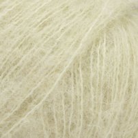 DROPS Brushed Alpaca Silk smotanová 01