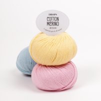 DROPS Cotton Merino - 50% merino vlna, 50% bavlna
