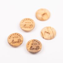 Gombík z olivového dreva 805 - Handmade with Love