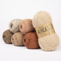 DROPS Alpaca smotanová 100