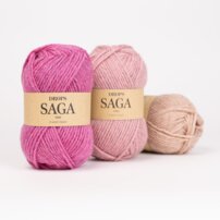 DROPS Saga 07 uhoľ mix