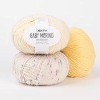 DROPS Baby Merino 70 jemná šedohnedá mix