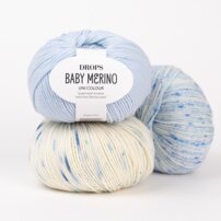 DROPS Baby Merino 70 jemná šedohnedá mix
