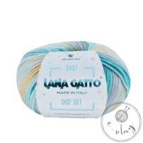 Lana Gatto Baby Soft žltozelená jemná 763